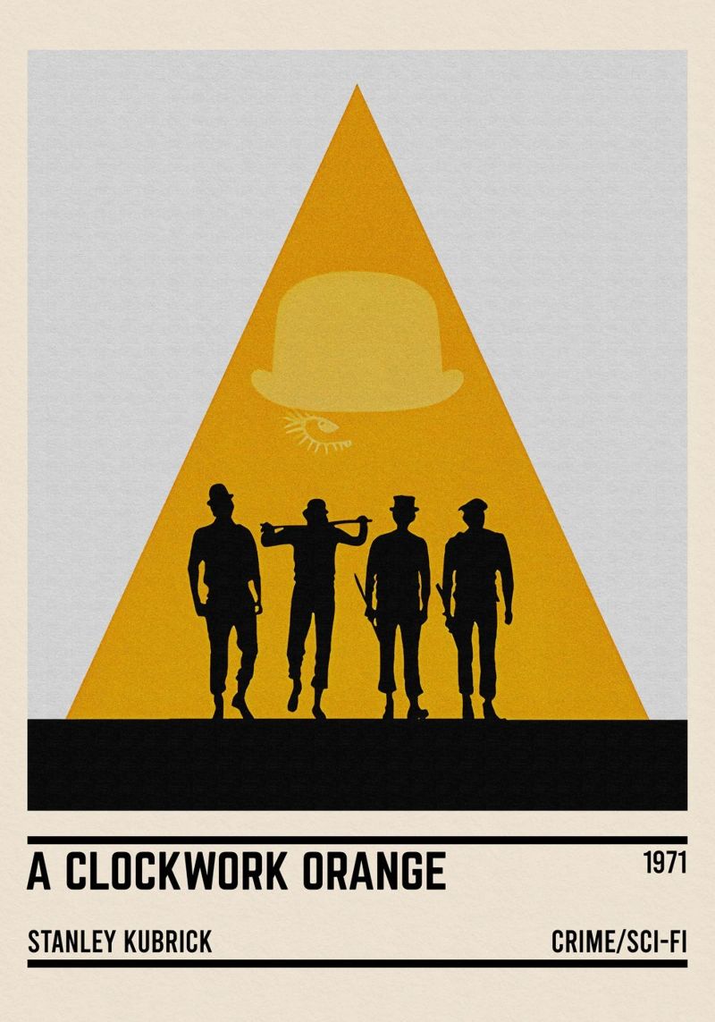 A Clockwork Orange poster de TheArtstudio