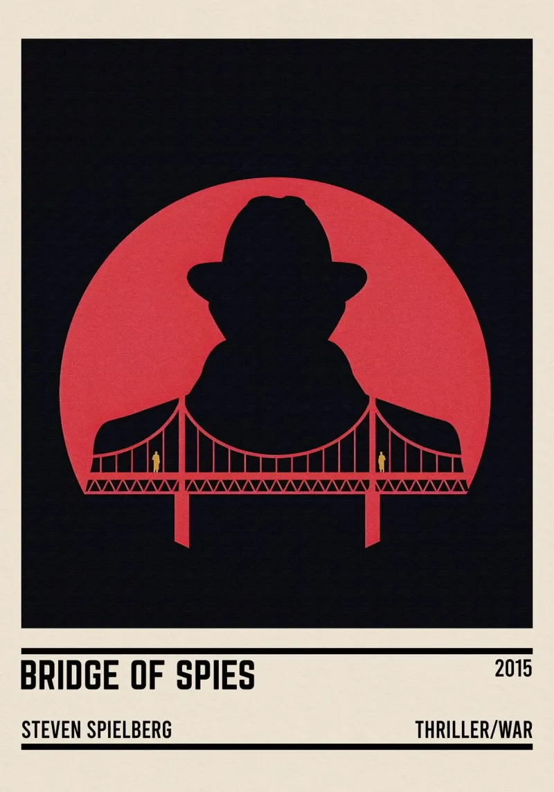Bridge Of Spies alluminio dibond da TheArtstudio