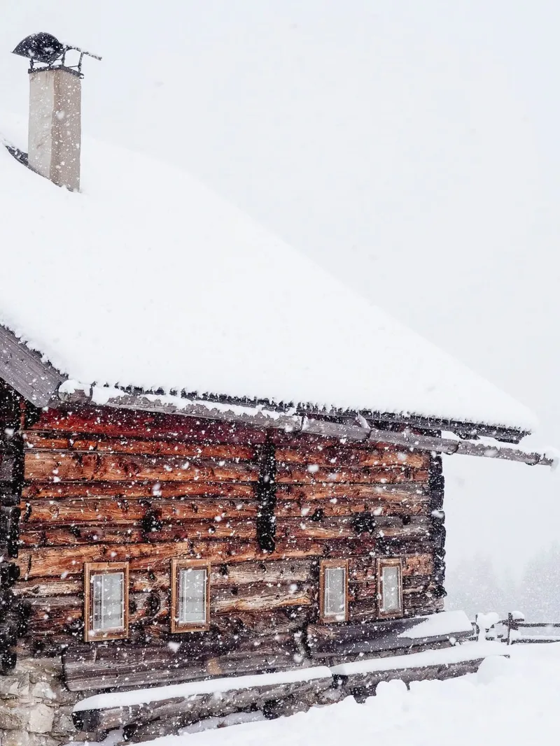 Capanna di neve in inverno design natura plexiglass da Whole©