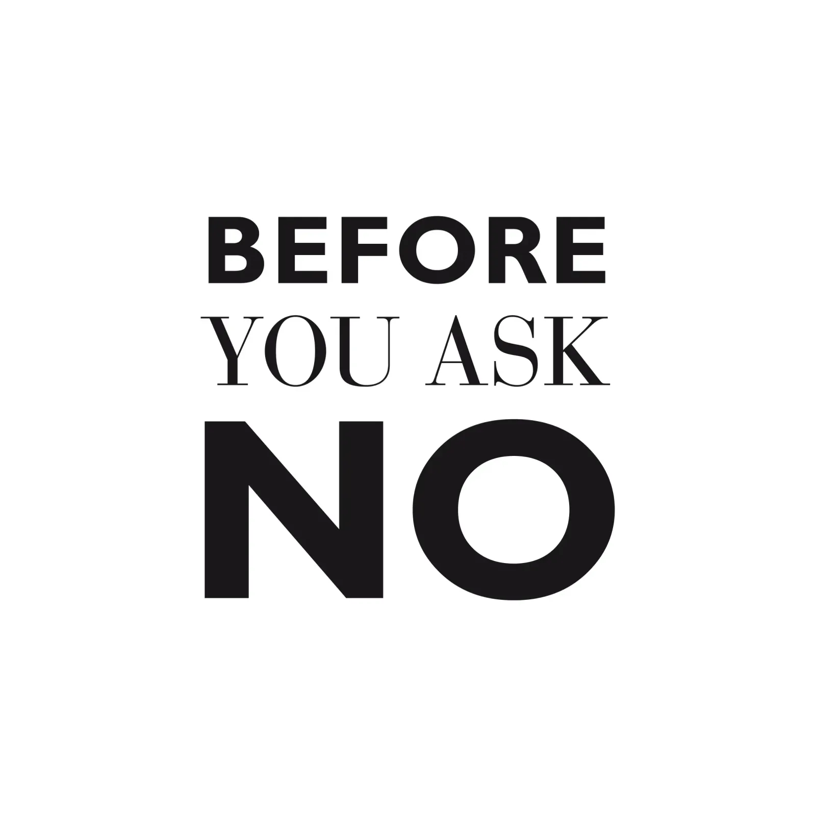 BEFORE YOU ASK carta hahnemühle da Meridian Design