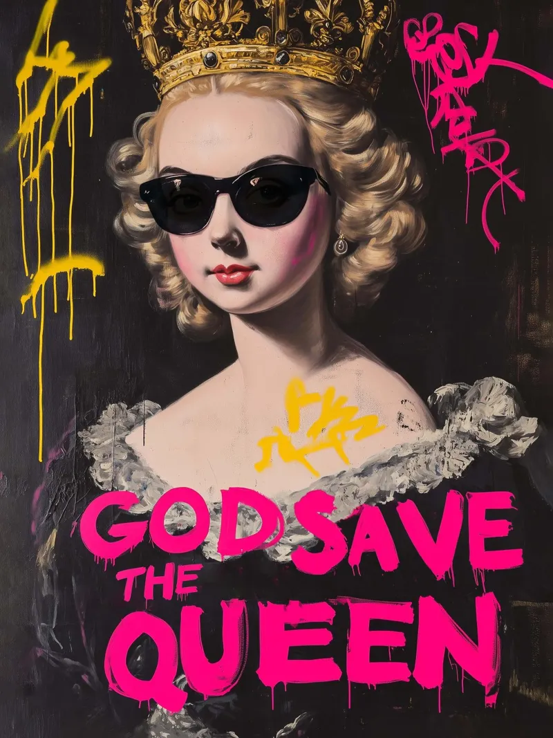 God Save the Queen poster da Dikhotomy