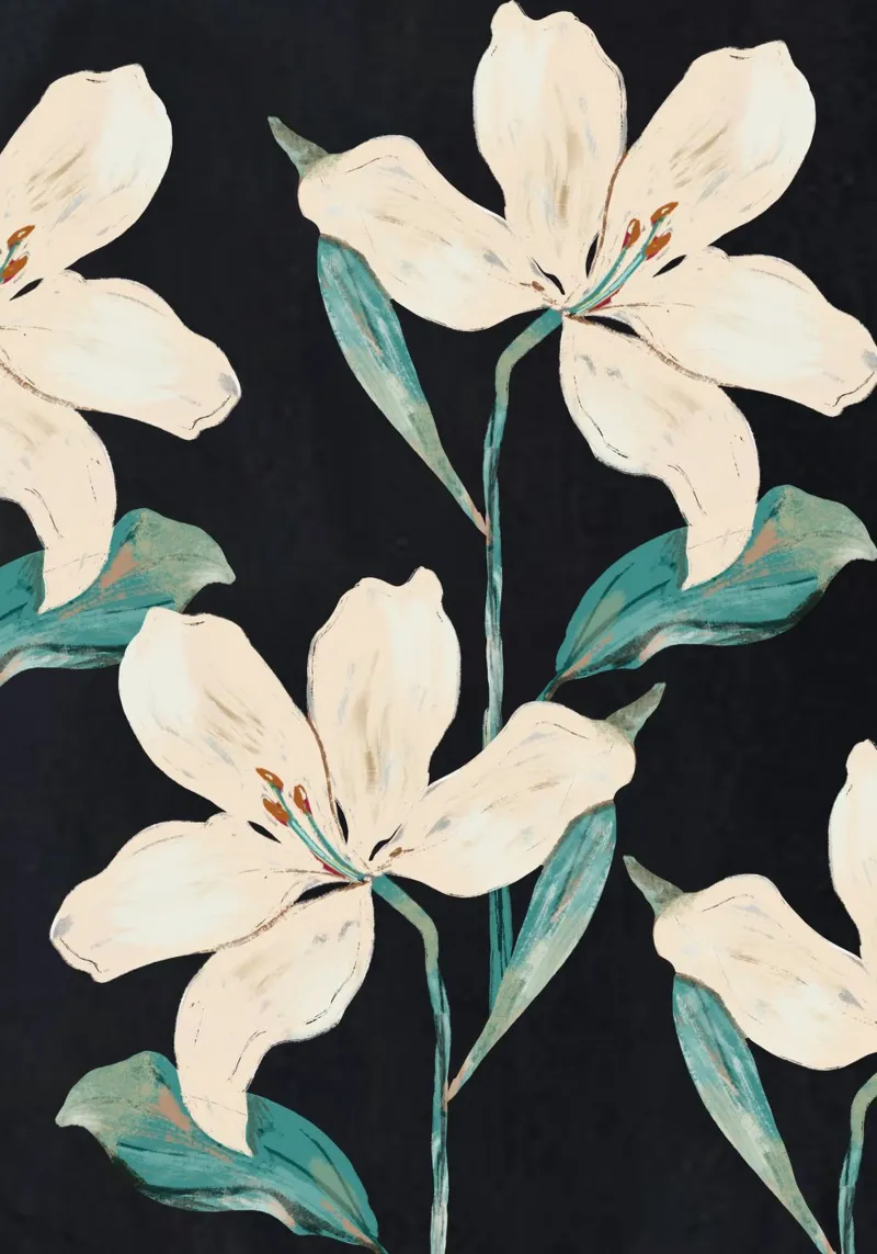 Spring Flowers 8 poster by ThingDesign