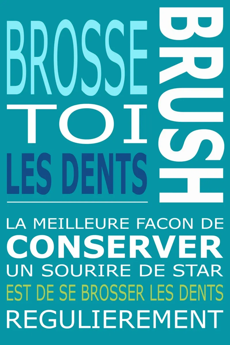 brosse les dents alluminio dibond da alexiableu