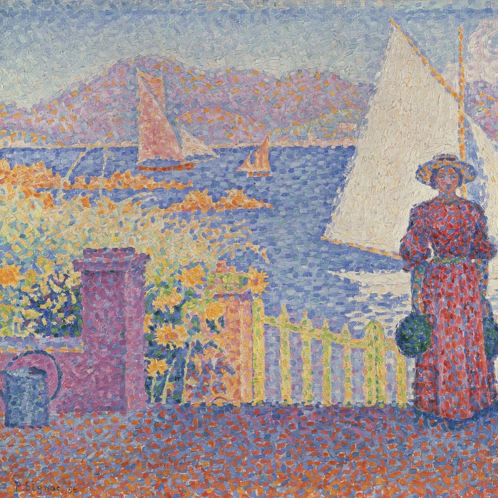 Paul Signac - St Tropez poster de ARTOTHEK