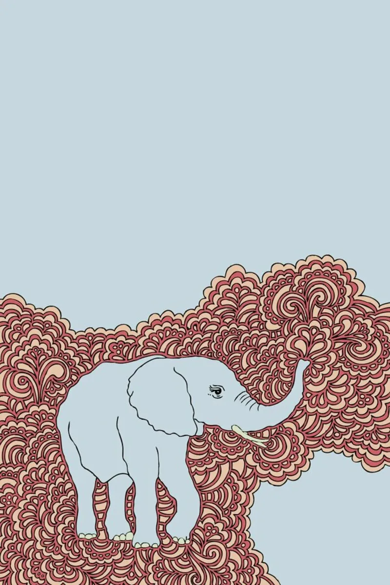 Blue Elephant alluminio dibond da KP Design