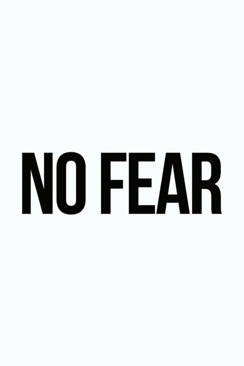 No Fear pellicola backlit da Studio One