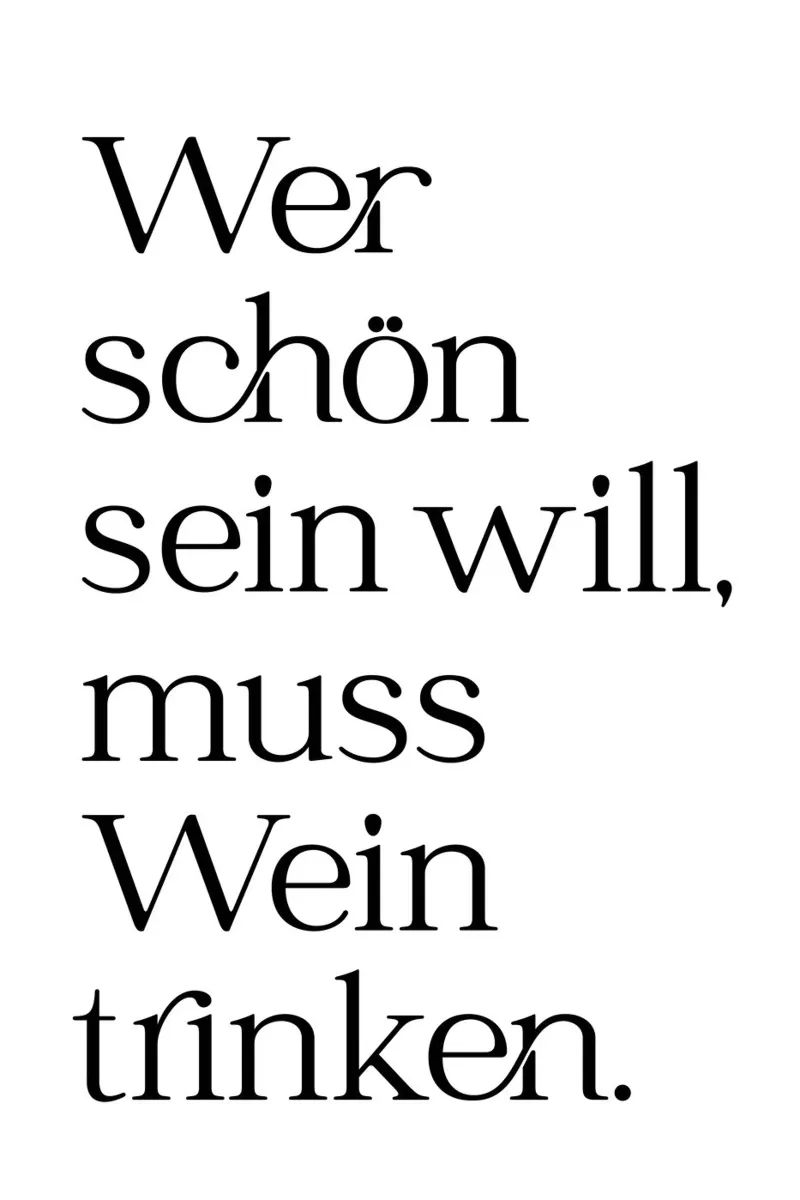 Wein trinken Hahnemühle von Ohkimiko