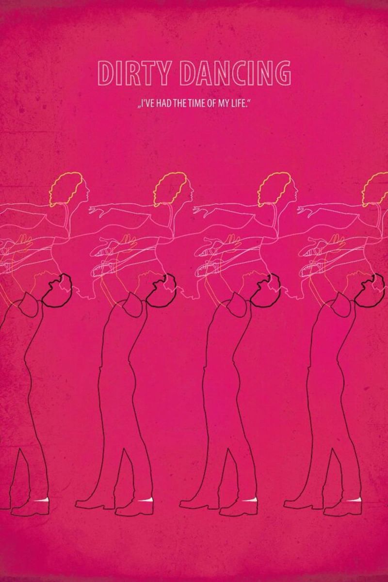 Dirty Dancing poster by Fräulein Fisher