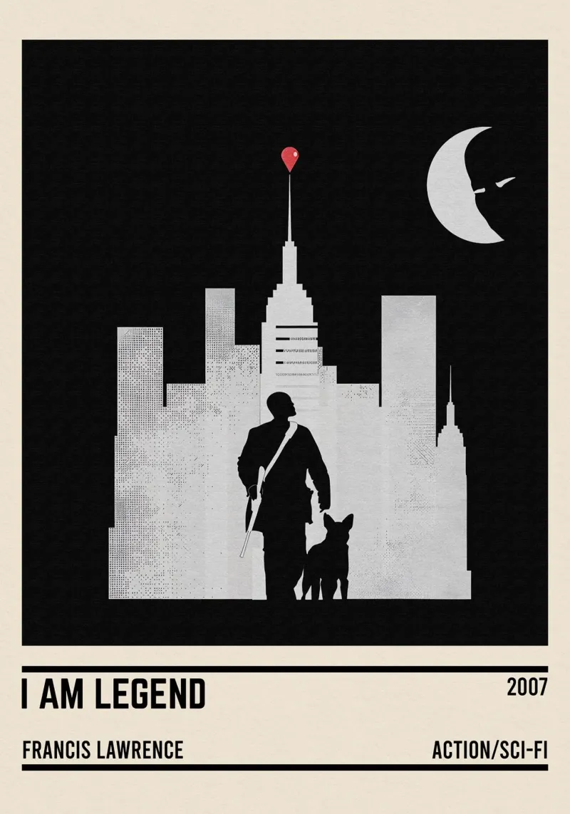 I Am Legend pellicola backlit da TheArtstudio
