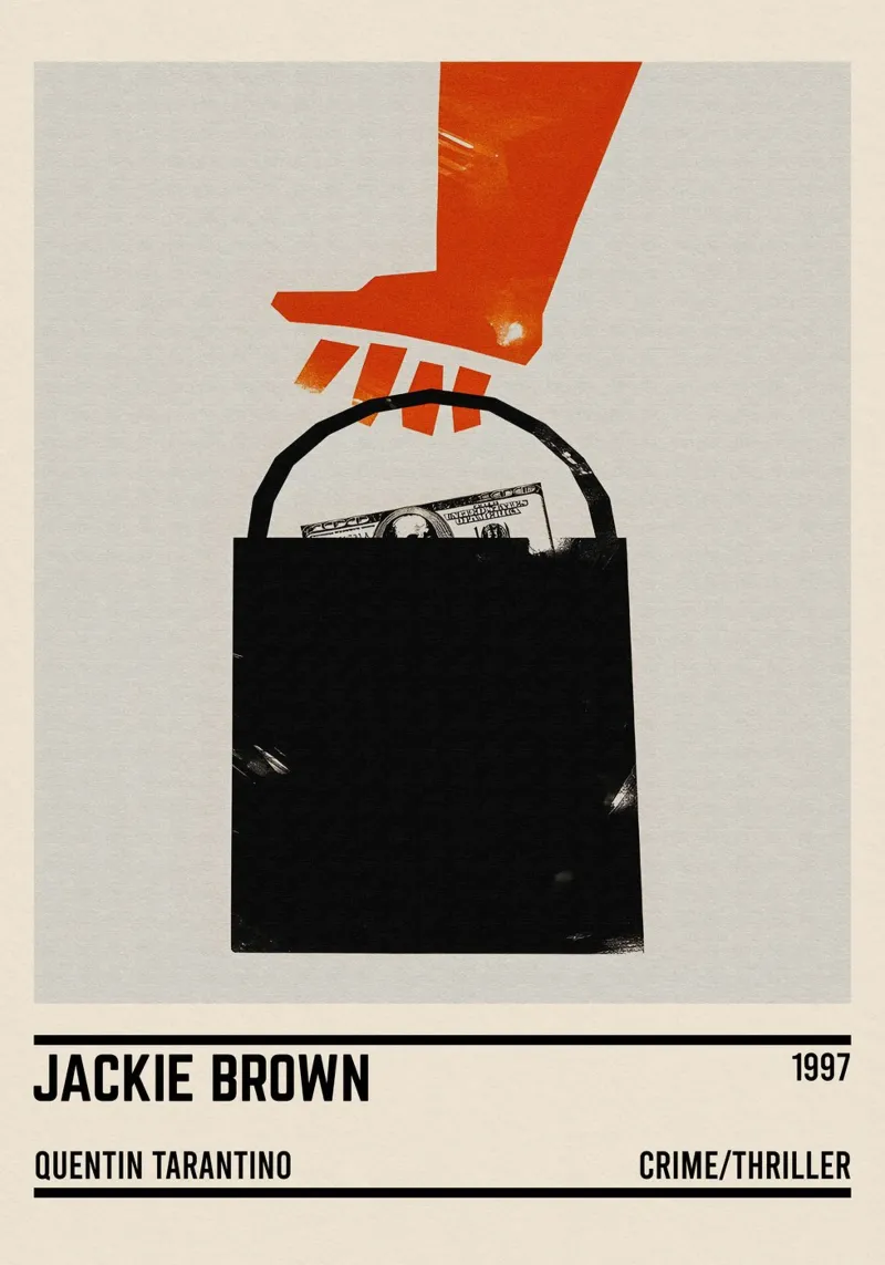 Jackie Brown pellicola backlit da TheArtstudio