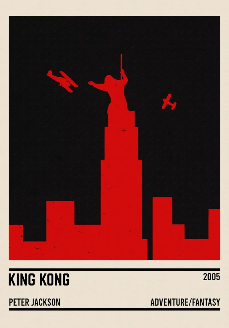 King Kong pellicola backlit da TheArtstudio