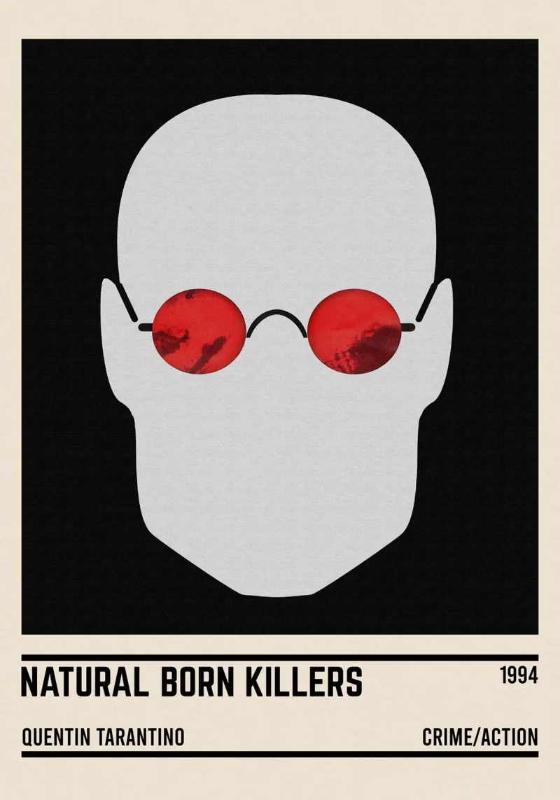 Natural Born Killers pellicola backlit da TheArtstudio