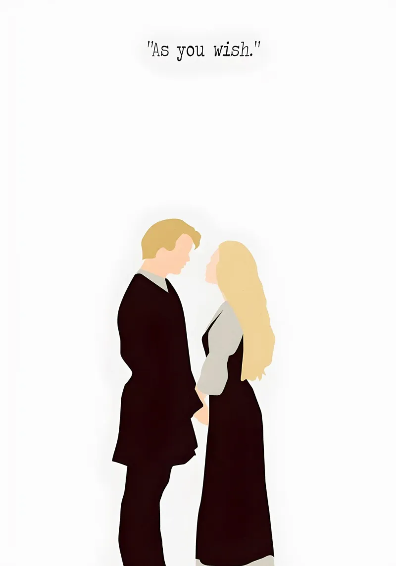 Princess Bride Movie pellicola backlit da TheArtstudio