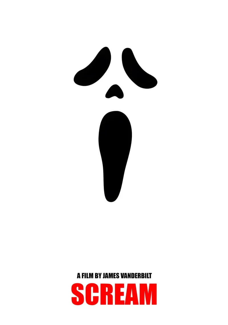 Scream Movie pellicola backlit da TheArtstudio