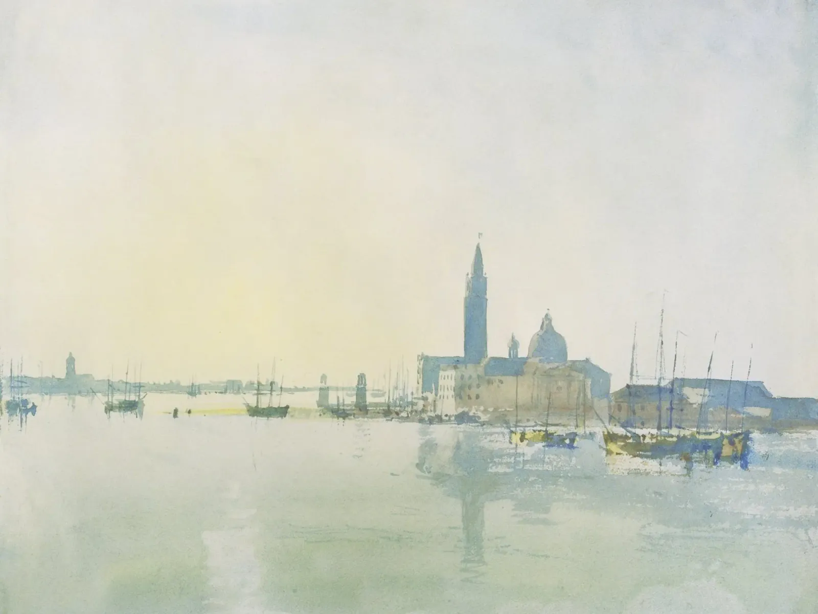 William Turner - Mattino a Venezia pellicola backlit da ARTOTHEK