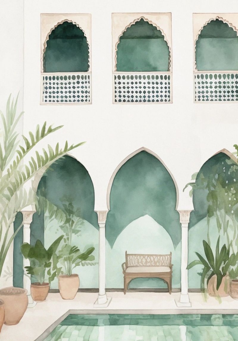 Boho Bella Vita 20 Vacation 3 poster by Boho Print Collection