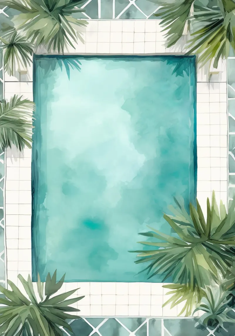 Boho Bella Vita 20 Vacation 4 poster con telaio in plastica da Boho Print Collection