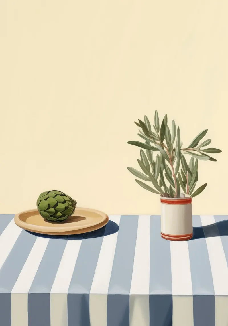 Boho Bella Vita 22 Table 2 alluminio dibond da Boho Print Collection