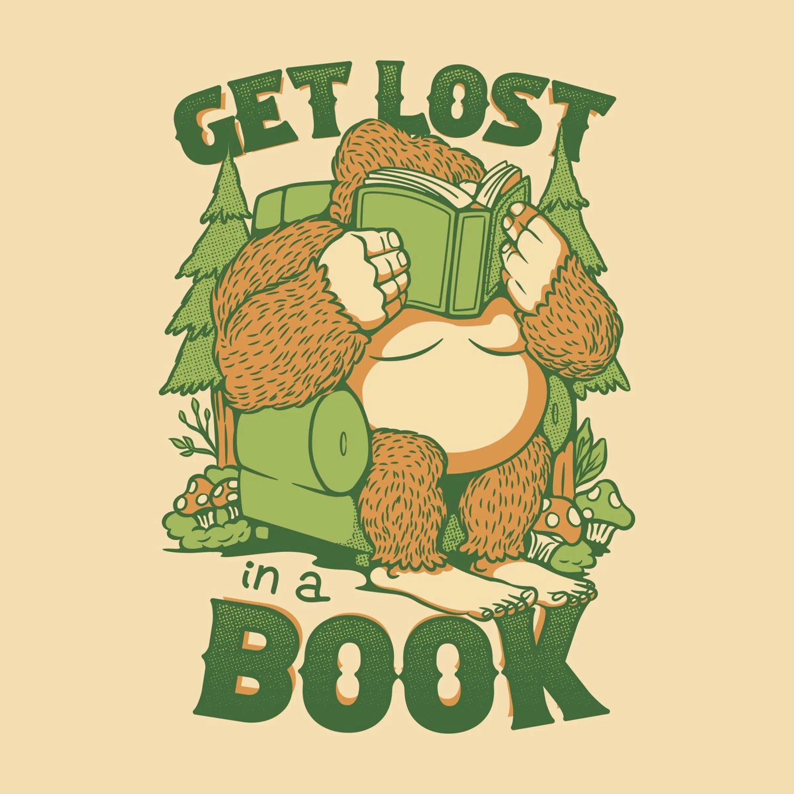 Perdersi - In un libro Sasquatch pellicola backlit da Tobe Fonseca