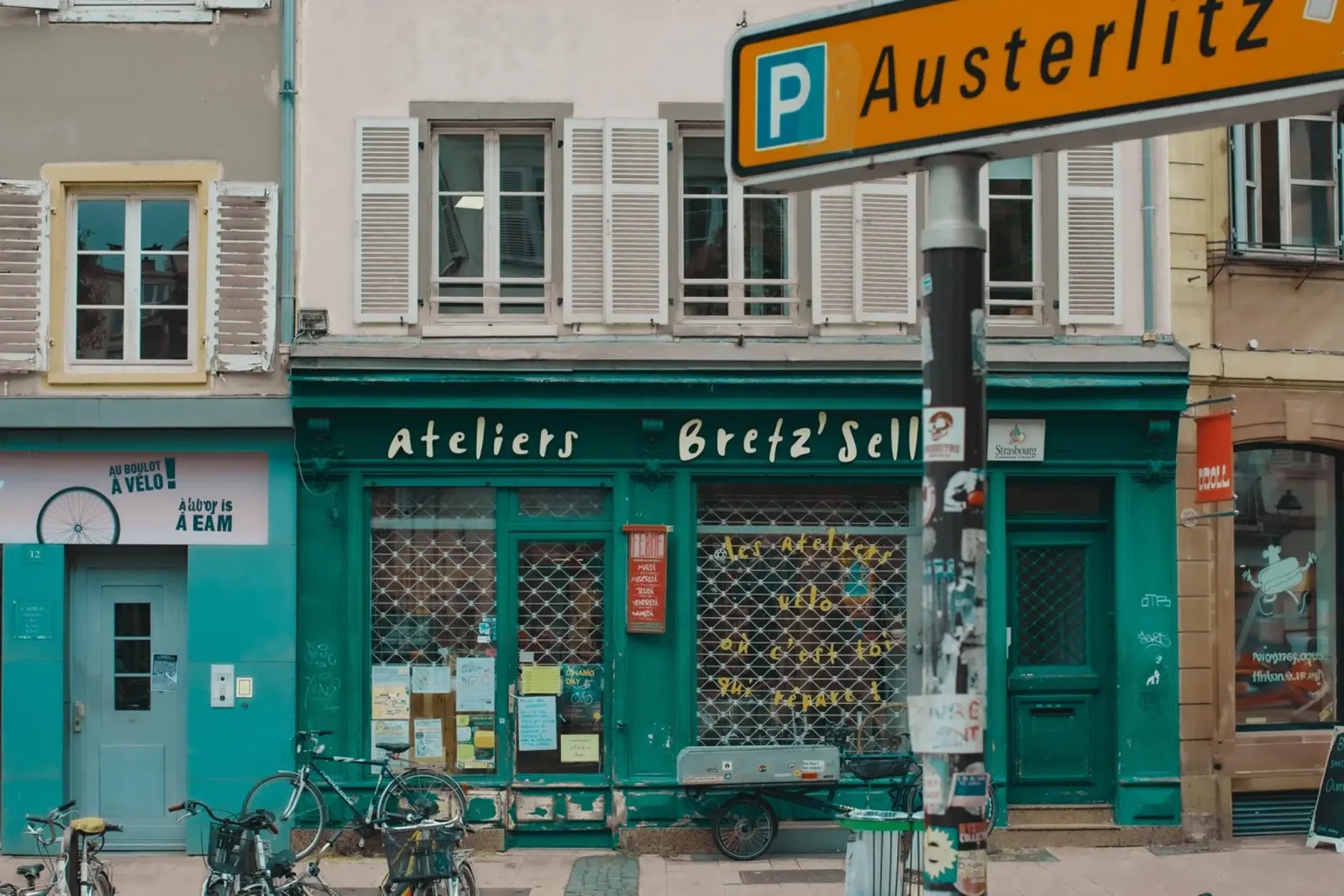 Strasbourg canvas met Baklijst van _davide_elifheritage
