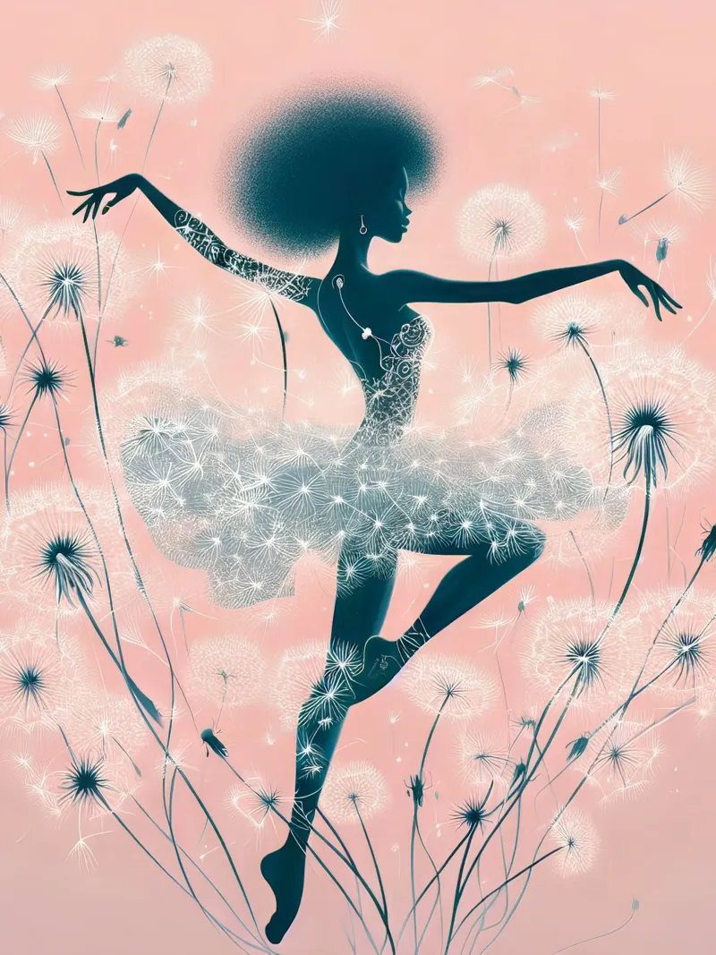 Light as a feather canvas by Digital Naive