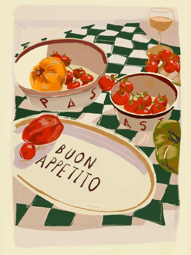 Enjoy your meal poster by ThingDesign