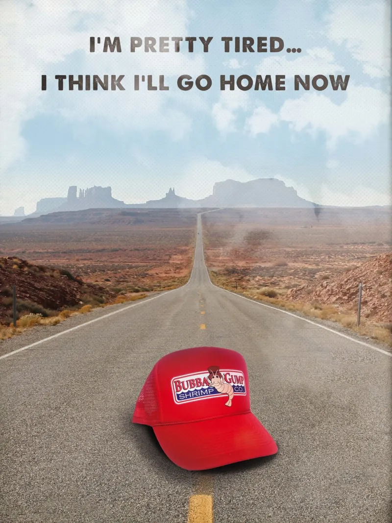 Bubba Gump poster da 2toastdesign