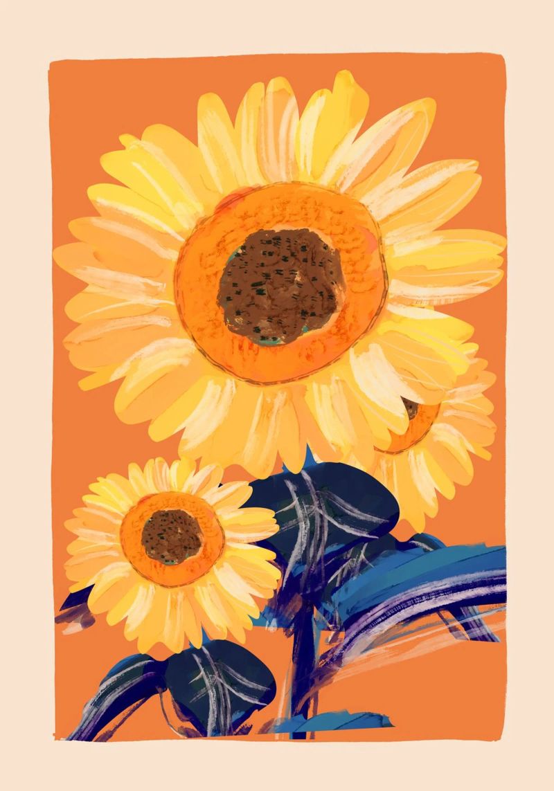 tournesols poster de ThingDesign