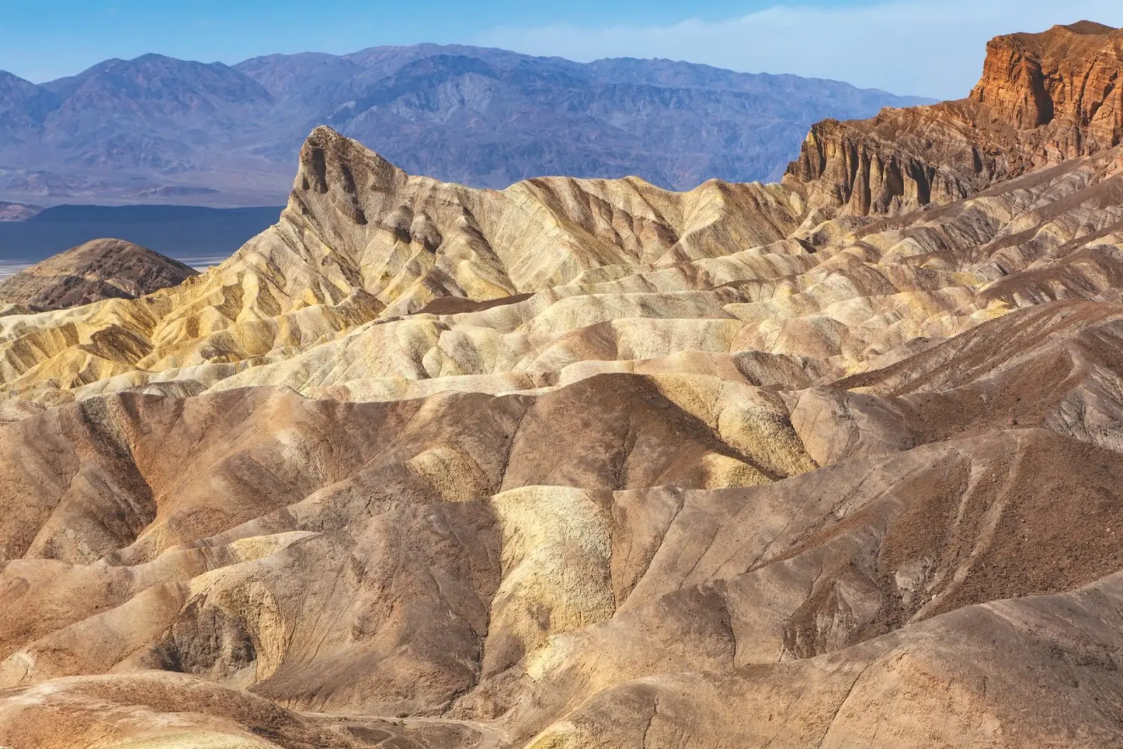 Punto Zabriskie pellicola backlit da Dave Hare Photography