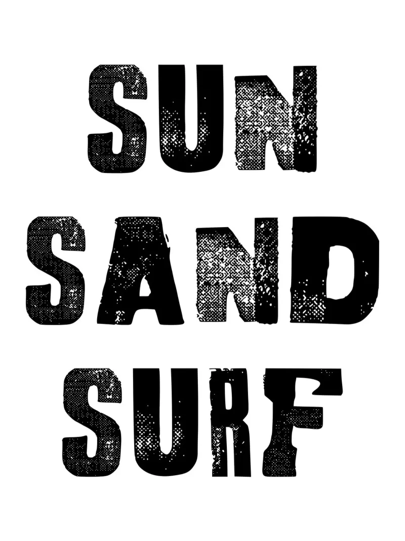 SUN SAND SURF pellicola backlit da ramosashop
