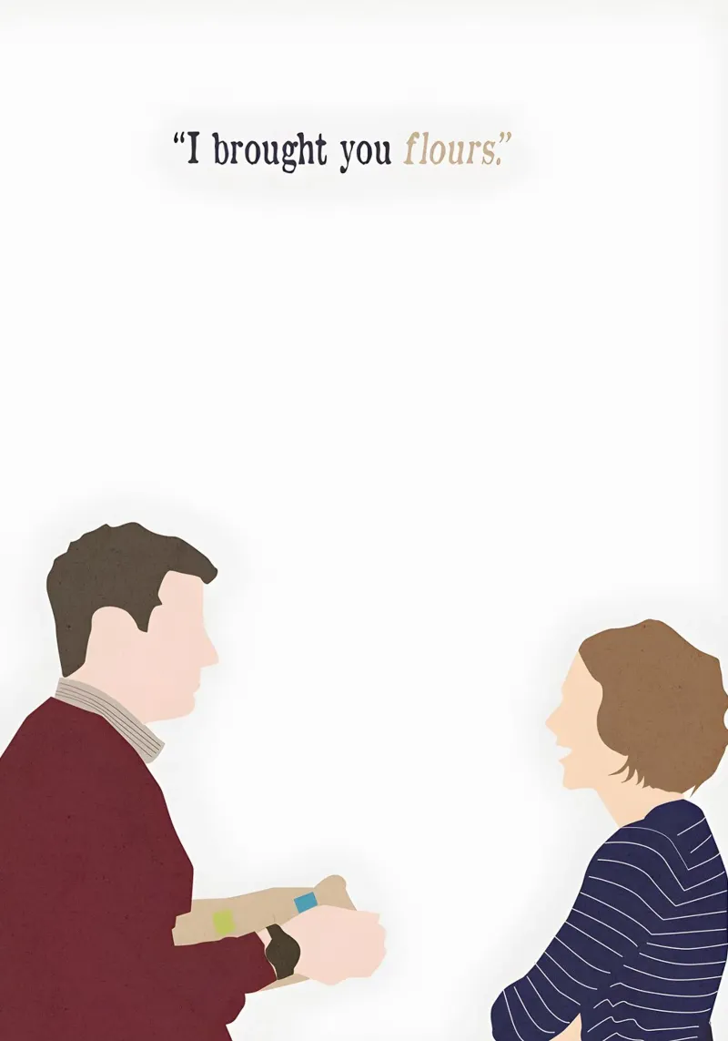 Stranger than fiction movie quote pellicola backlit da TheArtstudio