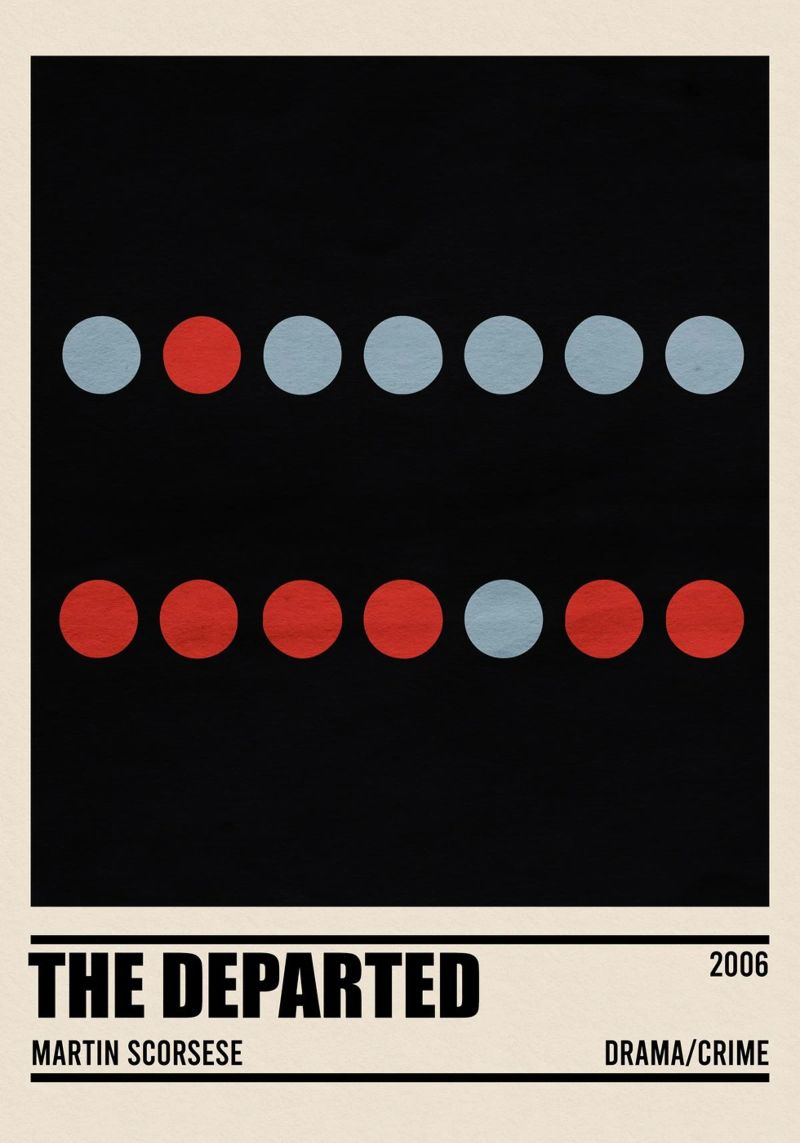 the departed Poster von TheArtstudio