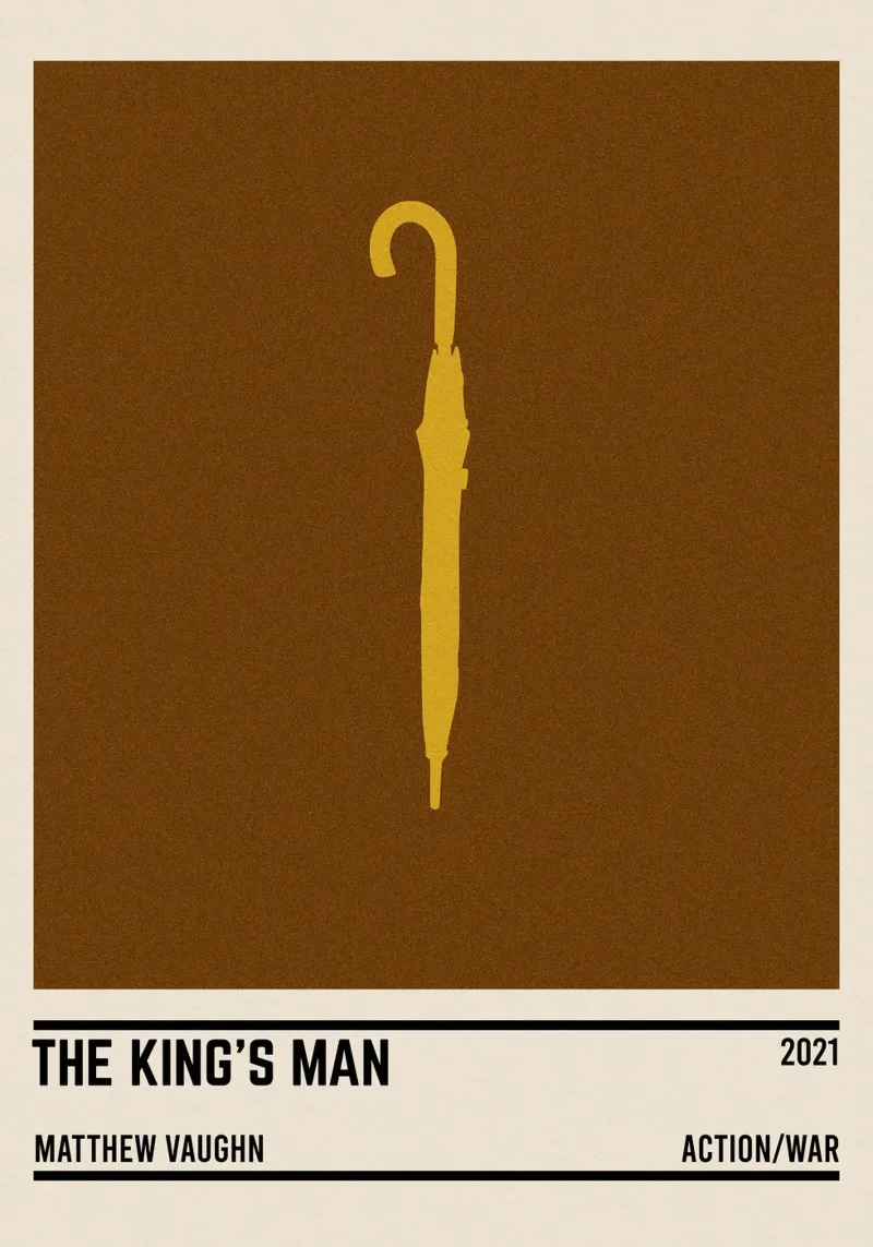 The King's Man pellicola backlit da TheArtstudio