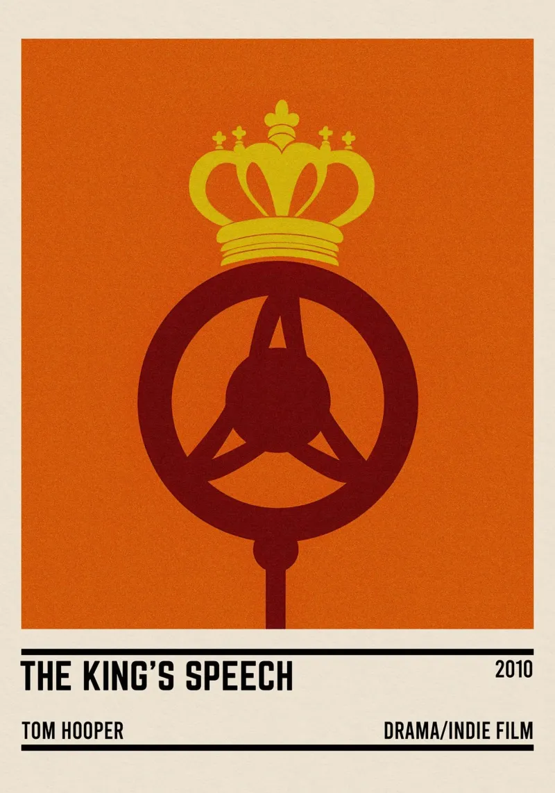 The King's Speech pellicola backlit da TheArtstudio