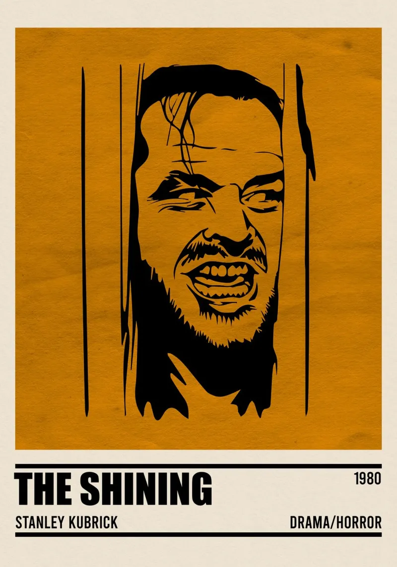 The Shining 1 pellicola backlit da TheArtstudio