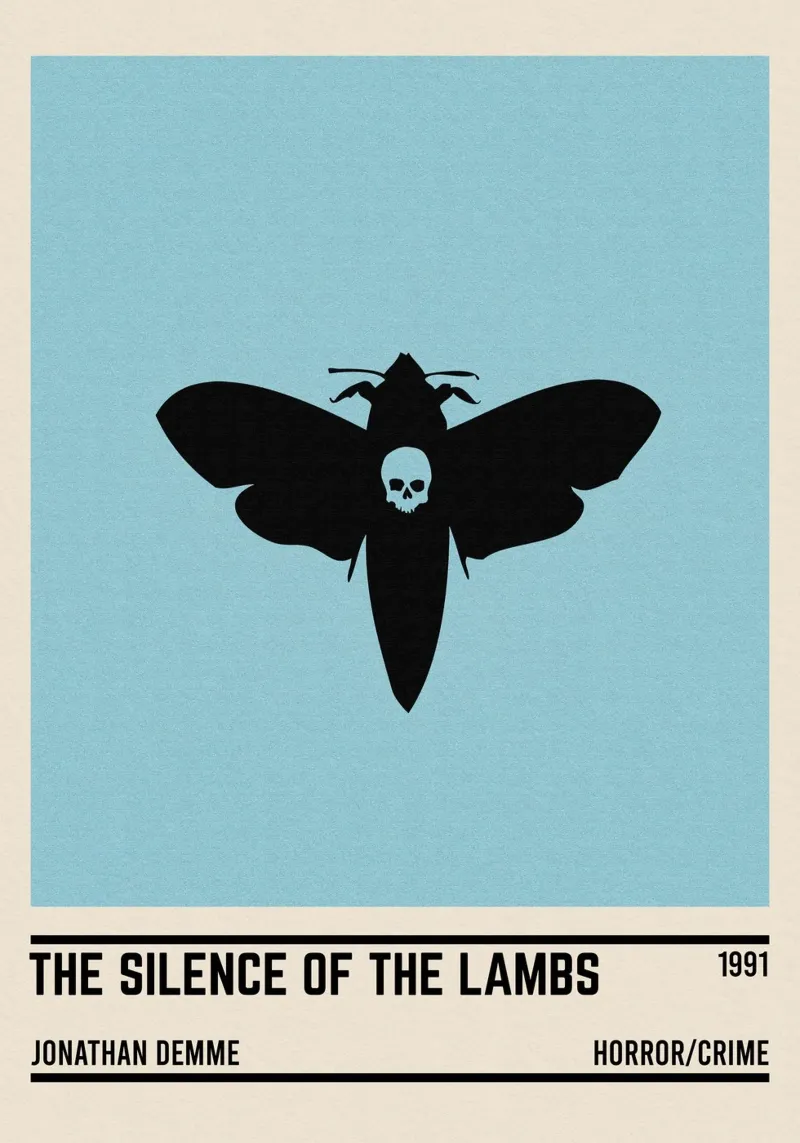 The Silence of the Lambs plexiglass da TheArtstudio