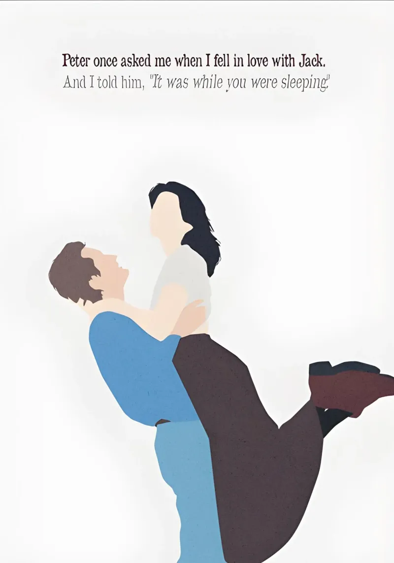 While You Were Sleeping Quote pellicola backlit da TheArtstudio
