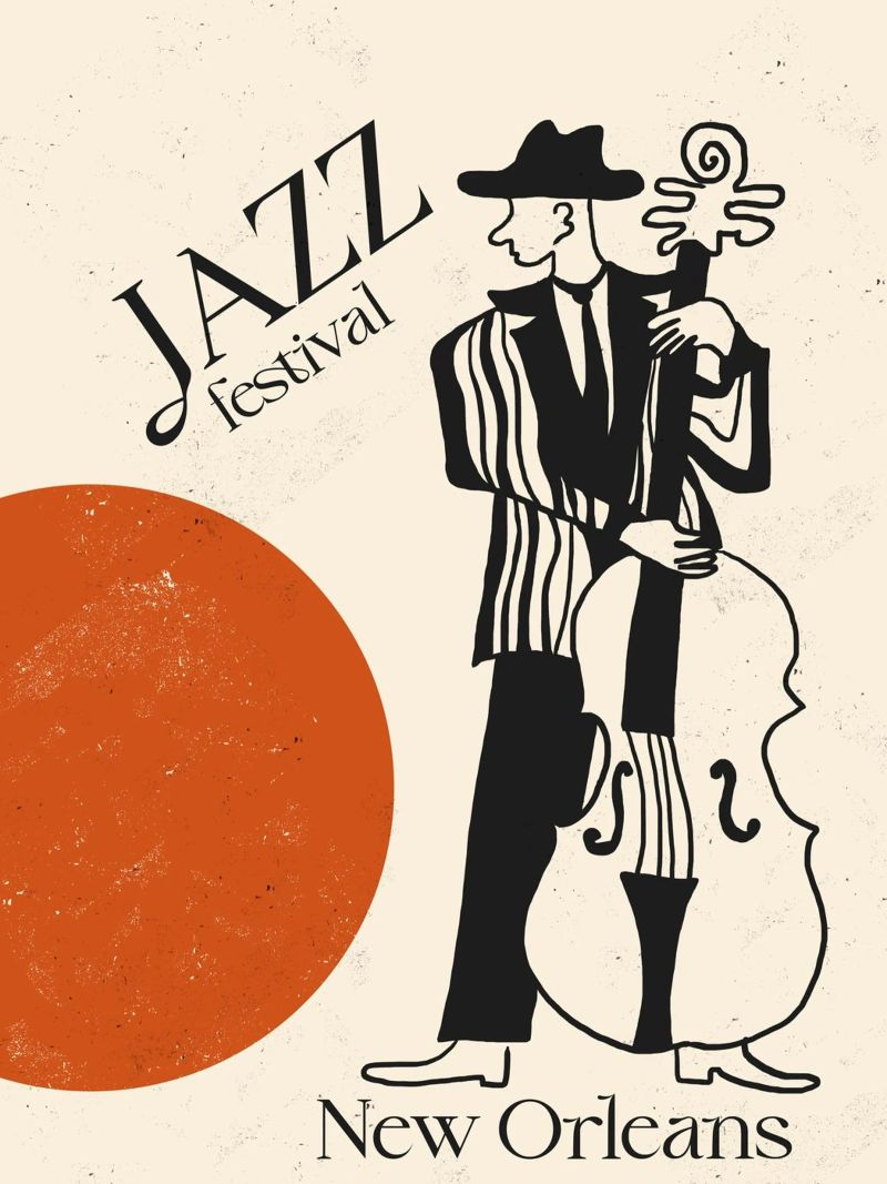 Jazzfestival 2 Poster von Indigo Rain