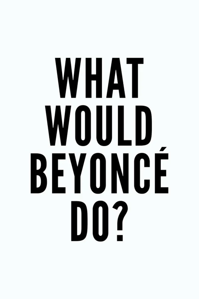 beyonce carta hahnemühle da Mottos by Sinan Saydik