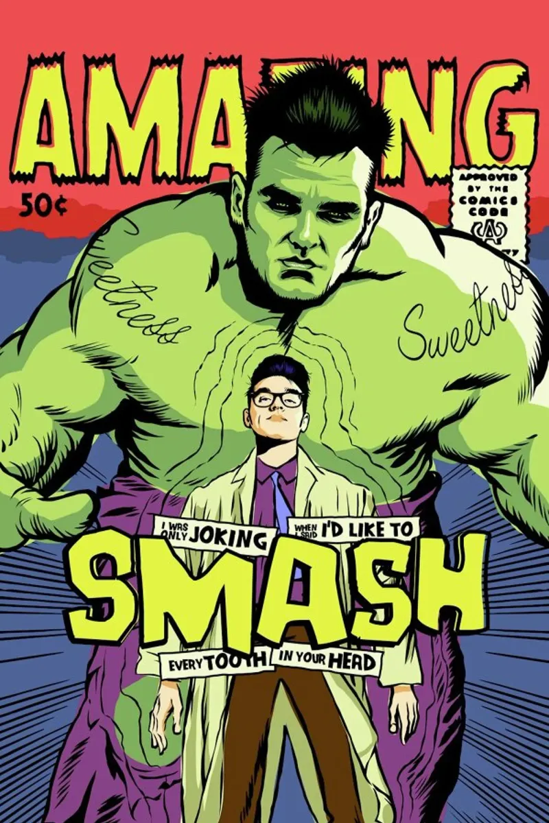 Post-Punk Smash carta hahnemühle da Butcher Billy