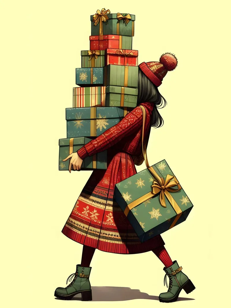 FELIZ NAVIDAD metacrilato de ARTOMATIC