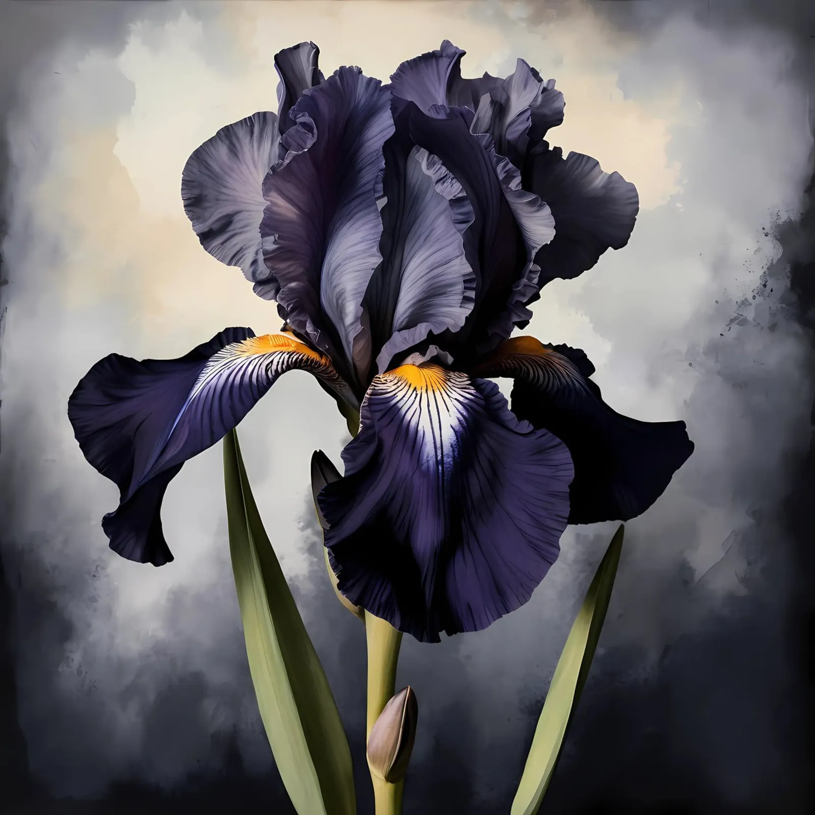 Iris nero pellicola backlit da Artistic-shop