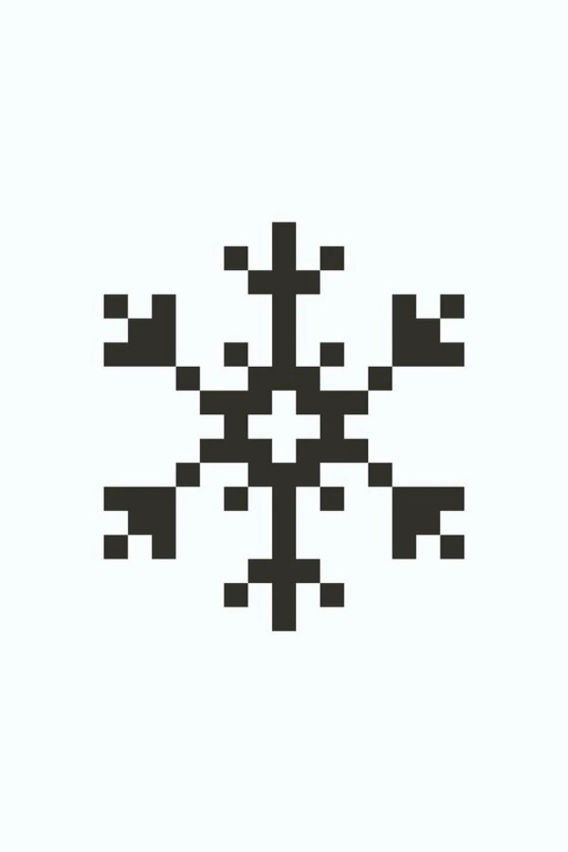 Black Snowflake 2 pellicola backlit da Studio One