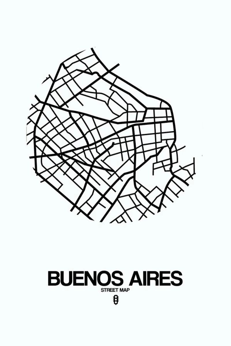 Buenos Aires poster de Naxart