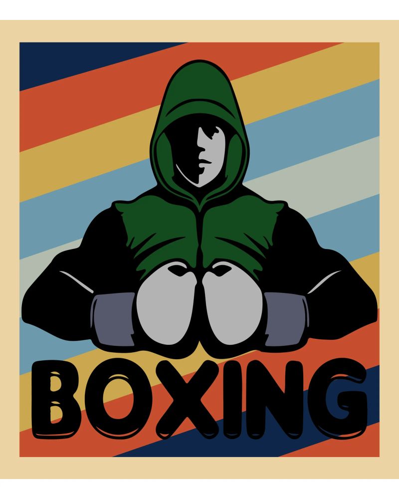 boxen retro kunst design Poster von ririedis