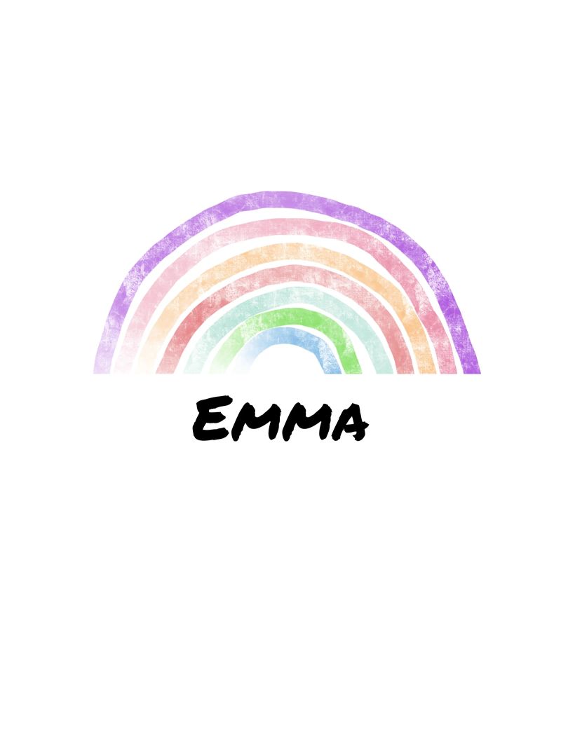 Rainbow with Name plexiglass da Magnific
