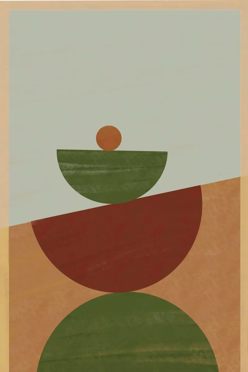 Abstract Geometric carta hahnemühle da nileshkikuuchise