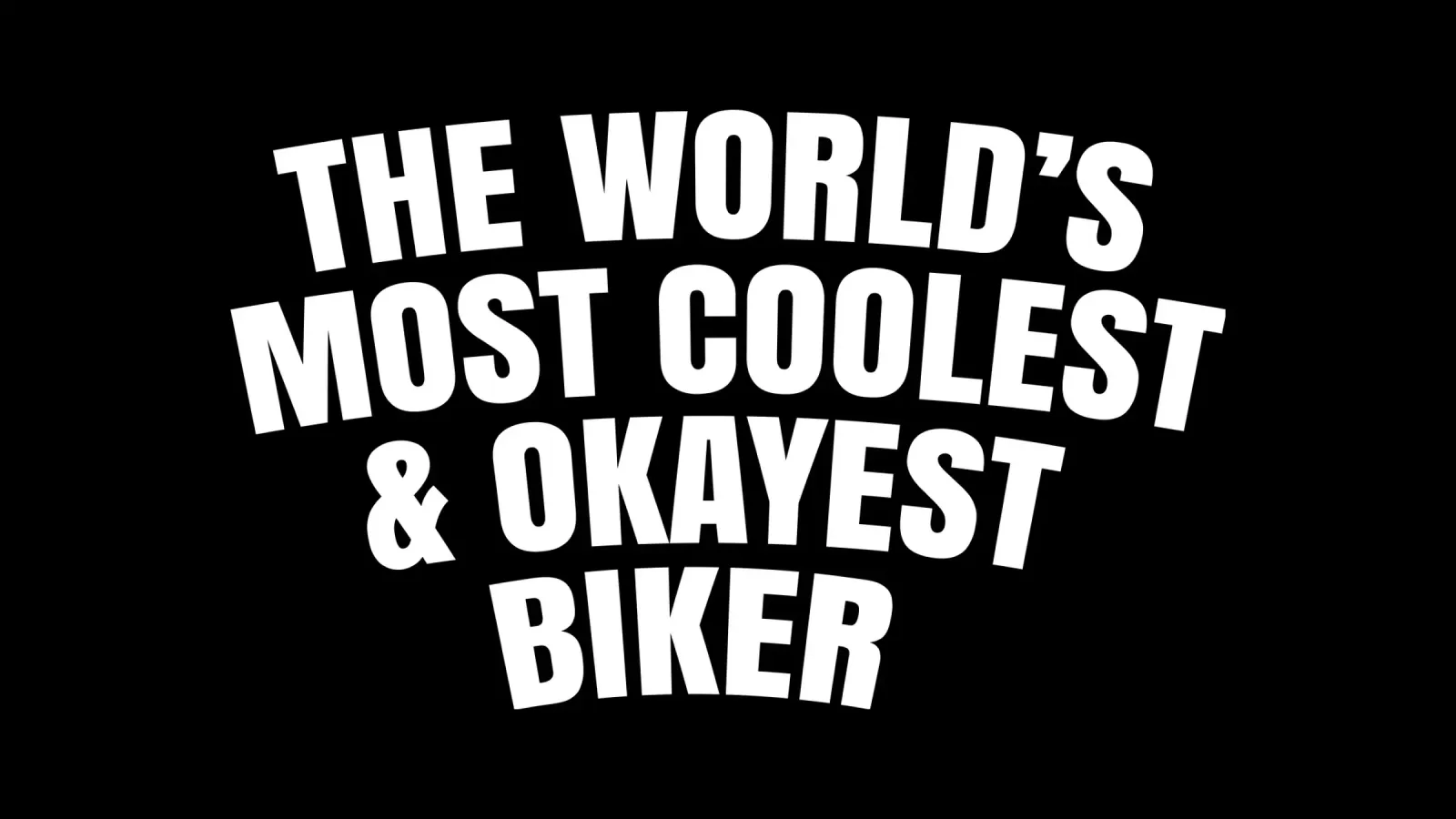 World's most coolest and okayest biker pellicola backlit da happieeagle