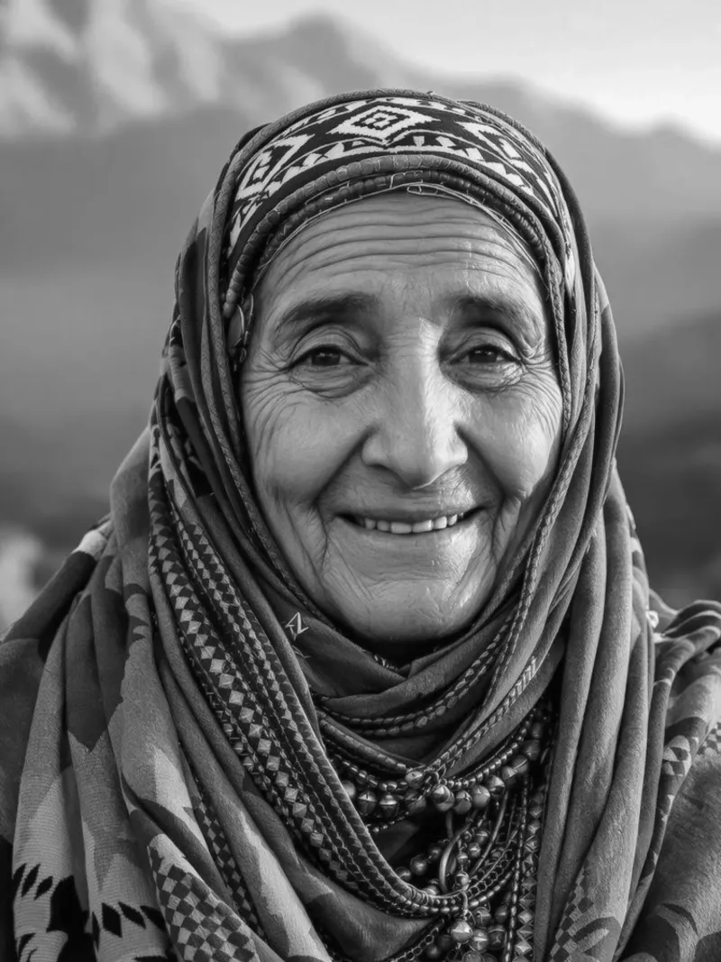 Mazigh - Ritratto di una donna amazigh poster da Amazigh