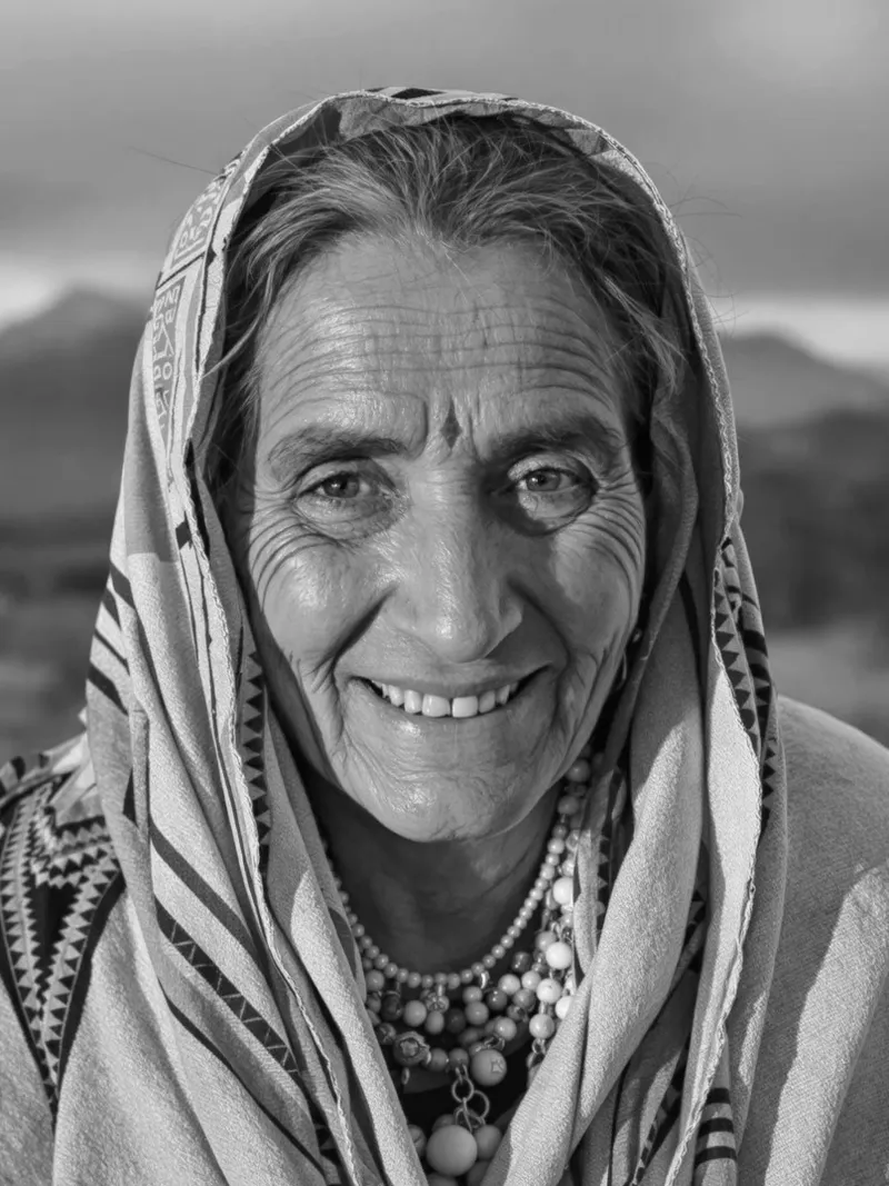 Sayane - Ritratto di una donna amazigh poster da Amazigh